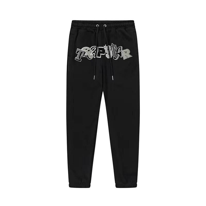 Mens Oversized Hooded Sweatshirt Jogger Set With Embroidered Letter Streetwear Casual Outfit