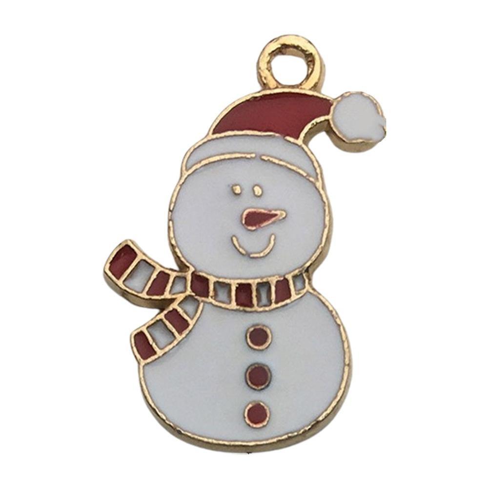 140 Kinds Of Christmas Drips Santa Claus Snowman Snowflake Deer Earrings Bracelet Pendant Diy Jewelry Accessories