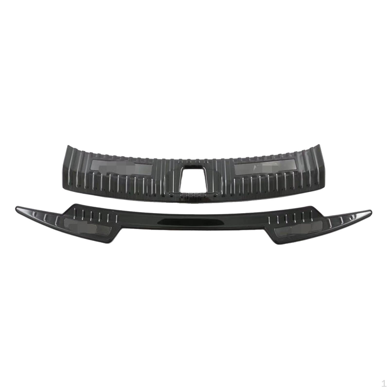 

2 Pieces Door Sill Plate Protectors Scuff Cover for Atto 3 Accessories