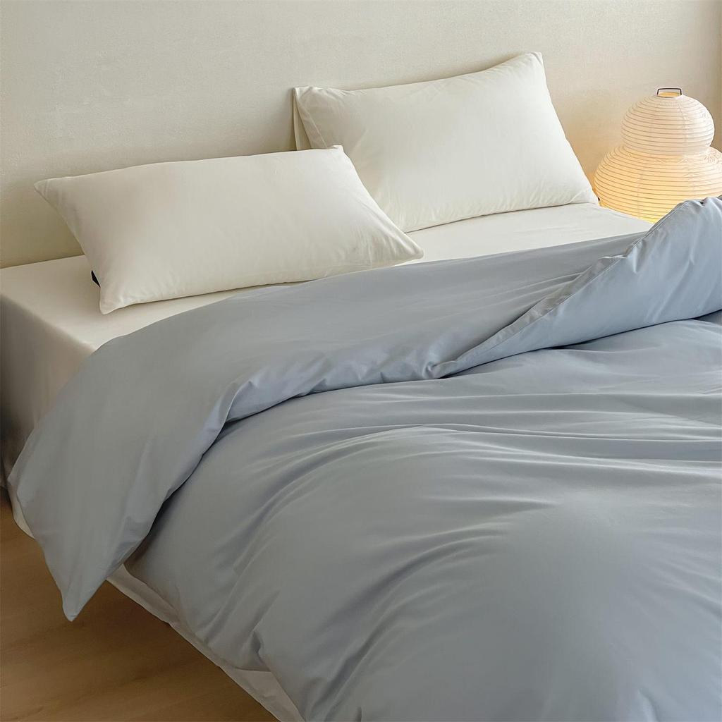 Solid Color Washed Cotton Duvet Cover, Single Item, 100% Cotton, Available In Sizes 150x200 & 200x230