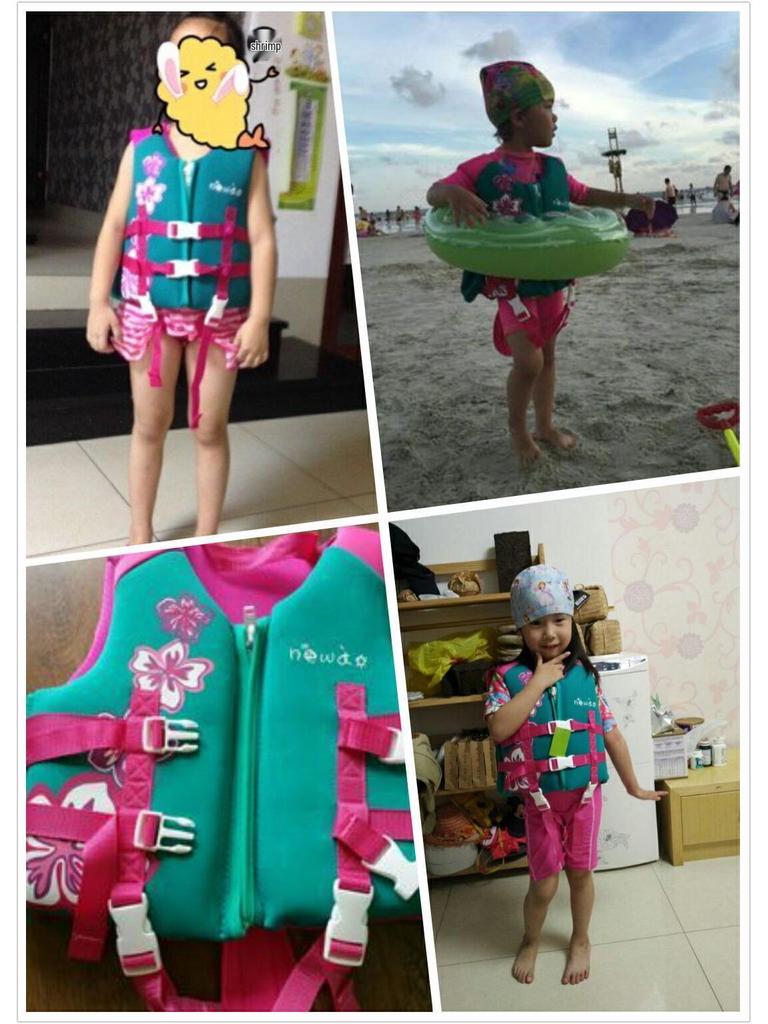 Premium Children's Life Jacket for Boys and Girls - Buoyancy and Warmth for Snorkeling, Swimming, and Rafting