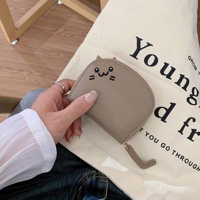 Ladies Card Bag Ins Female 2025 New Small Internet Celebrity Cute Multi-card Premium Cartoon Change Bag