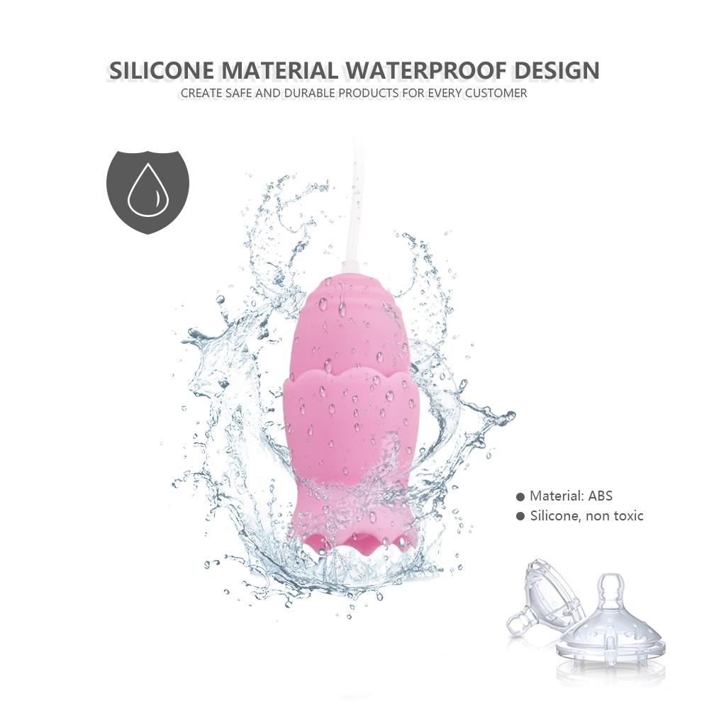 EXVOID Tongue Egg Vibrator 12 Speeds G-spot Vagina Massager Oral Licking Vibrators Clitoris Stimulator Adult Sex Toys for Women