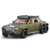 1/32 Scale Rolls Royce Phantom 6X6 Modified Alloy Diecast Metal Model Car Sound & Light Hobby Collectibles Holiday Gifts for Boyfriend