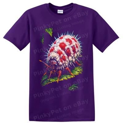 Ladybug T Shirt Colorful Crystal Beetle Nature Art Garden Insect Graphic Tee