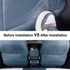 2pcs For BYD Atto 3 Yuan Plus 2024 2024 Car PU Leather Anti Kick Mat Pad Car Anti-kick Protector Mats Seat Back Protector