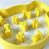 1D Printed Dog‑Head Slow Feeder Bowl, Anti‑Choking Maze Pet Feeding Dish, Prevent Bloating Food Bowl for Small Medium Dog Puppy