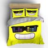 Stylish Dj Sunglasses Smiley 3Pcs Bedding Set Soft  Bed Set For Boys Girls Bedroom,Multiple Sizes