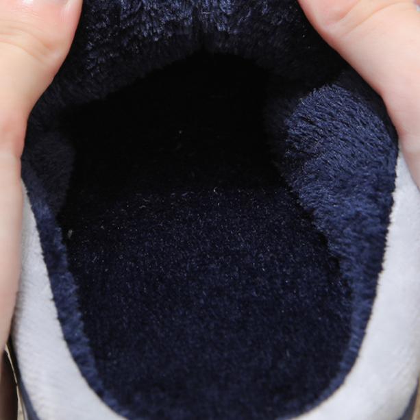 Парные плюшевые тапочки из хлопка для мужчин и женщин — фото 9