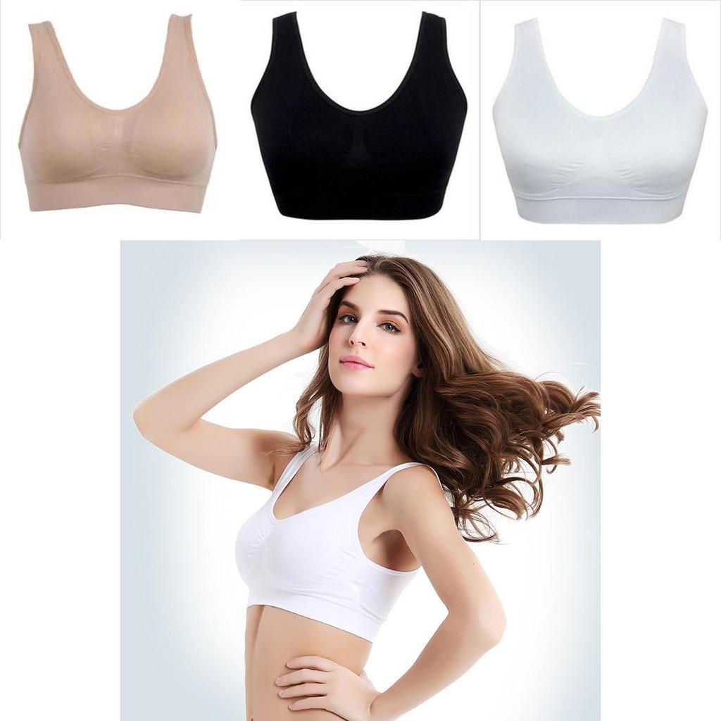 Noble Women's Seamless Sports Bra For Yoga And Fitness With Full Coverage Cups