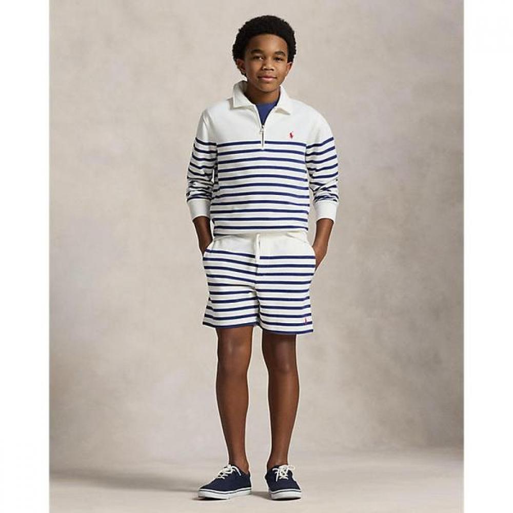 Polo Ralph Lauren Boys 8 18 Stripe French Terry Short Cwposhoybq20221100 S