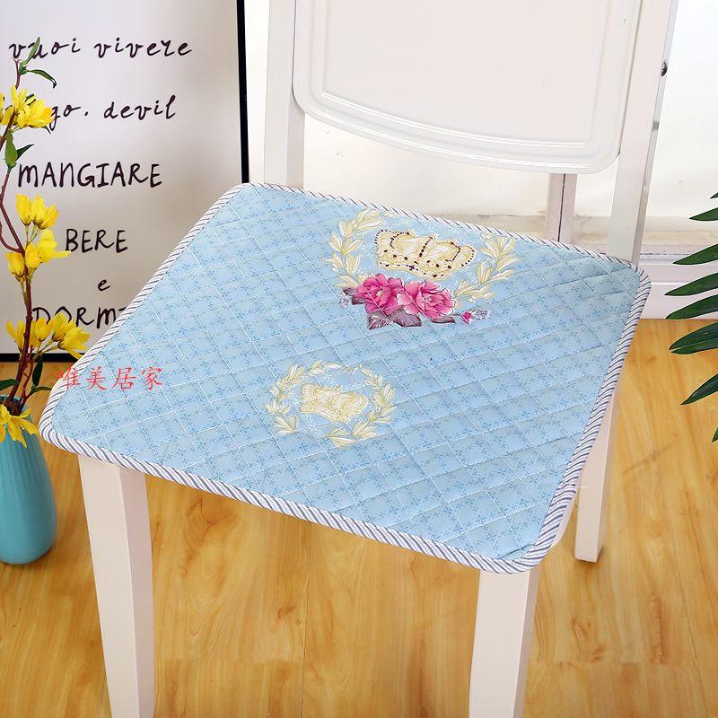 

Thin Fabric Restaurant Quilted Hotel Special Pastoral Crown Blue 45X45cm2 Pack