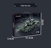 Chizao T2231-33 Explosion-Proof Armored Tank & Missile Vehicle Building Blocks Toy Model