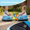Bumper Car, 360 degrees Rotation, 2 km/h Speed, Seat Belt, LED Lights, Music and Horn, Blue
