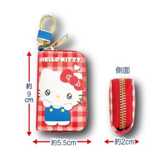 Hatayama Shoji Sanrio Smart Key Face Hello Key Smart Key Key Case with Character Key H9 x x 34203834 Case, Kitty, Red, Case, Compatible, Carabiner,
