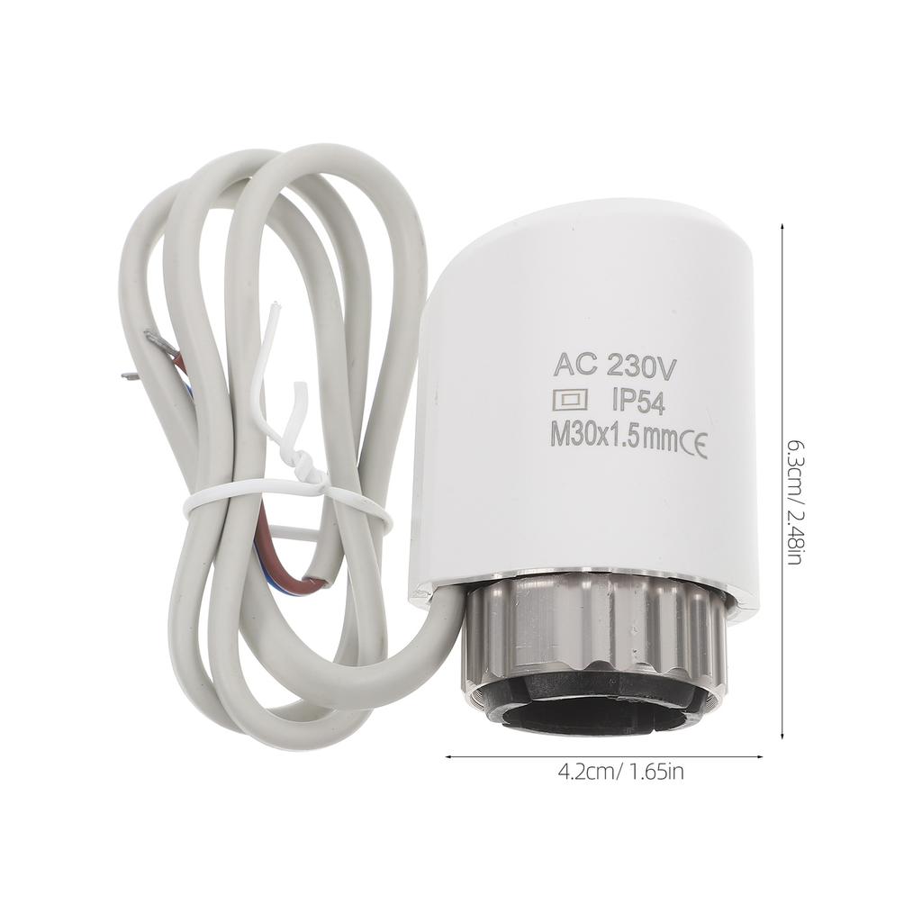 Floor Heating Thermostat Valve Underfloor Actuator Thermal for Trap Temperature Control Metal