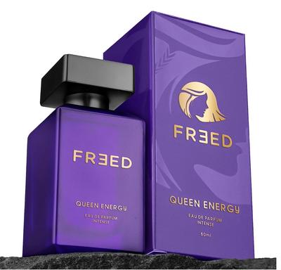 FREED Queen Energy EDP Kadın Parfüm, 80 ml | Yoğun ve uzun süre kalıcı odunsu Eau de Parfum | Kadınlar için en iyi hediye