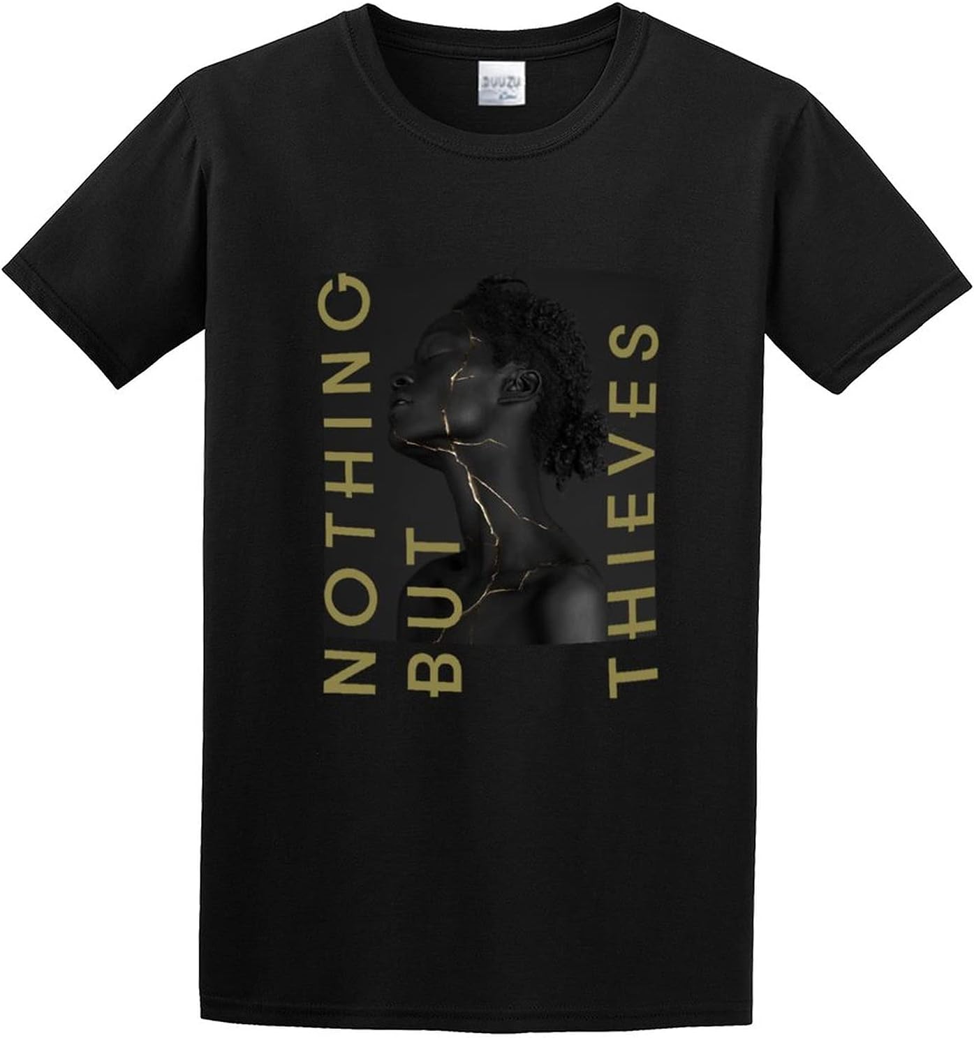 Men s Nothing But Thieves  Broken Machine  Simplicity Short Sleeve T Shirt Black 4XL чёрный