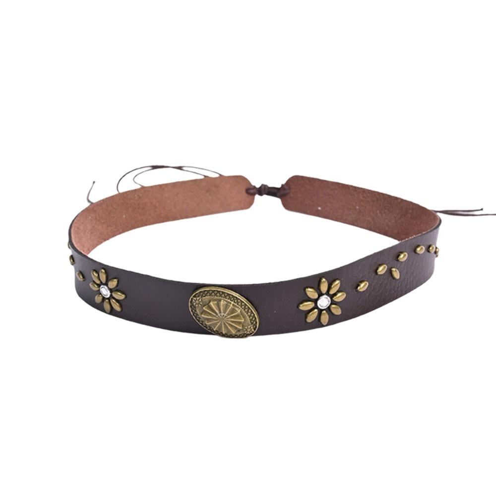 Leder Boho Kappenbänder Handgefertigte Hut Accessoires Mode Cowboy Hut Bänder Für Strohhut