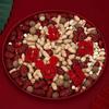 1Pcs Wedding Banquet Red Tray Festive Supplies Chinese Traditional Plate New Xi Tray