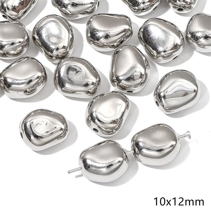 

10-100 шт. Пластиковые бусины CCB для DIY ожерелья, браслета, серег, подвесок, аксессуары для изготовления ювелирных изделий 10x12mm 10pc