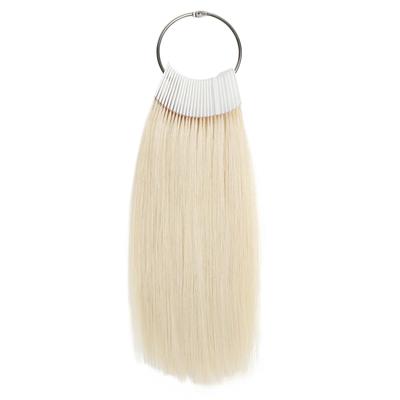 BUMMSEVEN, natürliches Echthaarbündel, Farbtonstufe 10, hellste 30er-Länge, Friseurfarbe, Haarfärbemittel-Farbkarte, 100 % Test, blond, Stücke, ca.
