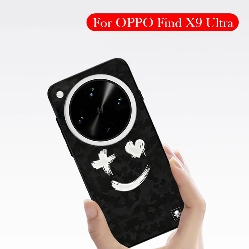 Kohlefaser Hülle für OPPO Find X9 Ultra Kabelloses Laden Rückseite Hülle für OPPO FIND X9 ULTRA