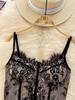 Sexy European & American Lace Eyelash Slimming Vest