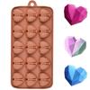 Mould Chocolate Handmade Bakeware Candle Heart Molds Cake Decorations Fondant Tool Chocolate Mold