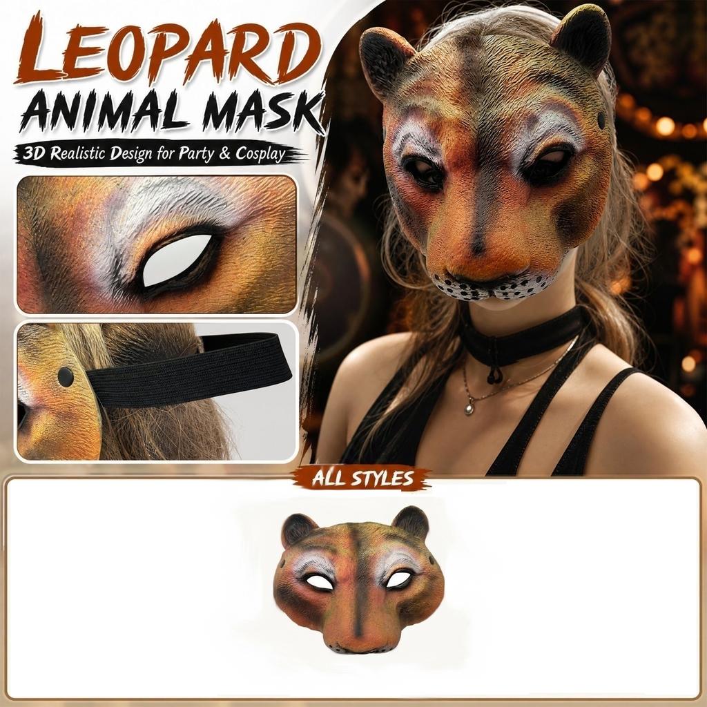 3D Leopard Tier für Halloween Party Kostüm