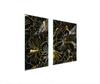 GLASPLATTE SCHUTZPLATTE 75x52 BLUMEN