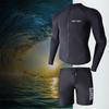 Korean Men's Long Sleeve Quick-Dry Diving Suit: Jellyfish-Proof Snorkeling & Surfing Set.