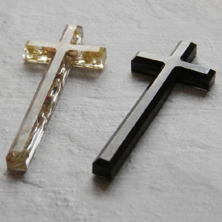 Craft Silicone Crosses Mould Ideal for Soap Candle Creation Easy Use Beginner Friendly Gift