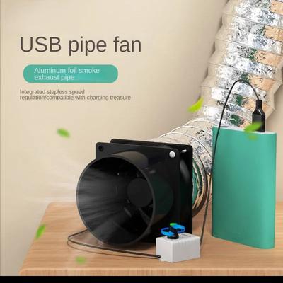 5W USB s nastavitelnou rychlostí pájení pohlcovač kouře ESD odsavač výparů ventilátor pro domácnost potrubní ventilační ventilátor