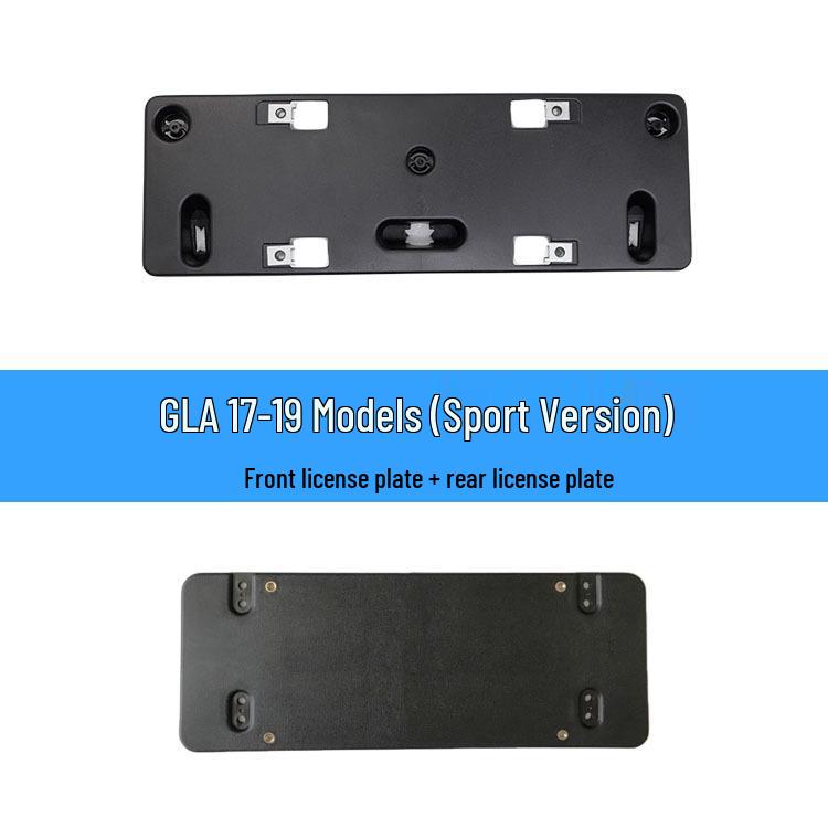 Mercedes W156 GLA200/220/260 Front & Rear License Plate Bracket Holder