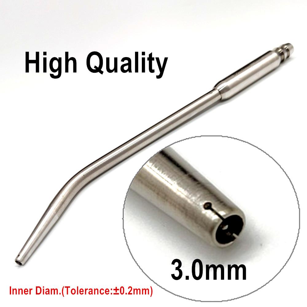 Aspirateur dentaire Ferguson Frazier Tube d'aspiration dentaire en acier inoxydable tube d'aspiration laboratoire chirurgical Tube dentiste outil