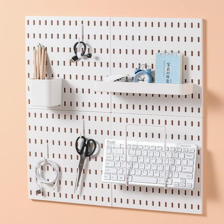 Punch-Free Wall Storage Rack for Dorm, Kitchen, Bathroom