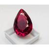 Natural Red Ruby Pear Cut 60 Ct Stunning Certified Loose Gemstone