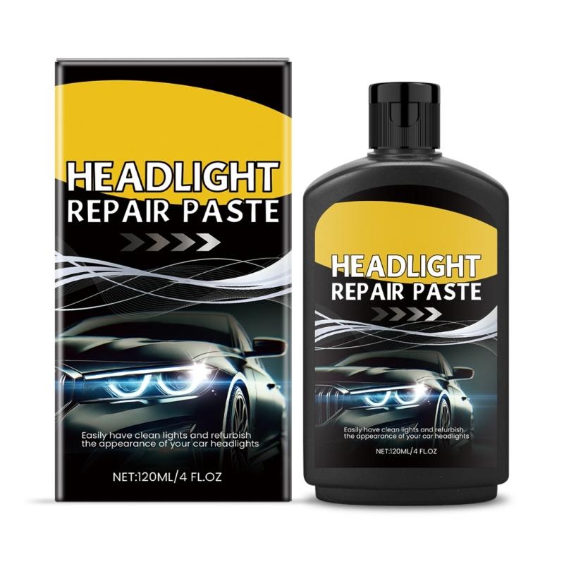 

Car Headlamp Cleaner & Restorer 125ml Quick Oxidation Removal & Polishing Solution for Enhanced Night Visibility 1