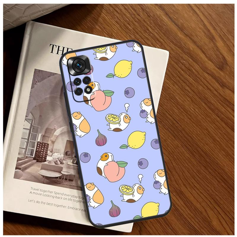 Guinea Pig Case For Xiaomi Redmi Note 12 10 9 11 13 Pro Plus 12S 10S 11S 9S Redmi 13C 10C 9C 12C Cover