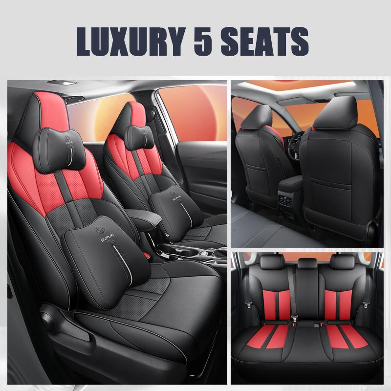 Original 1:1 Design Car Seat Covers For Toyota Corolla 2019-2025 Artificial Leather  Interior Decoration Automotive Accessories