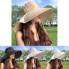 Wide Brim Sun Hat For Women Summer Uv Protection Neck Covering Stylish Design
