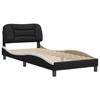 VidaXL Cadre de Lit sans Matelas Hvar, Lit Rembourré, Sommier à Lattes, Lit Simple, Lit Adulte de Chambre à Coucher 3207965