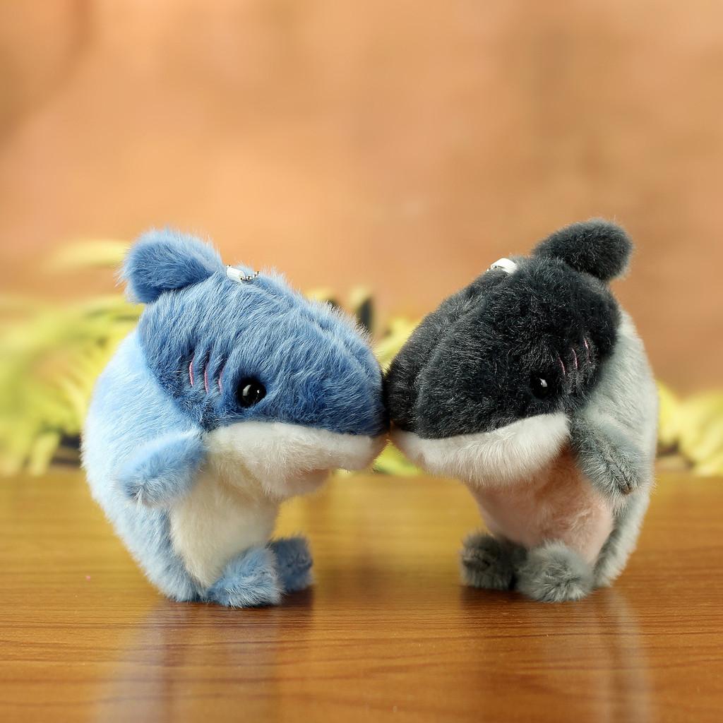 Shark Seal Plush Keychain With Pp Cotton Fill For Kids And Adults