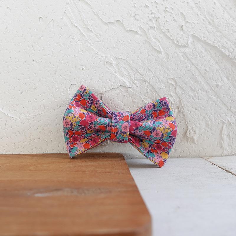 Muttco Pink Tulip Double-Layer Cat Collar with Bell - UCC-121