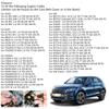 Injector Repair Kit Injector Seal and Bolt Set Compatible with A3 8P1 1.6 TDI 66 kW 90 PS Fuel Injection Nozzle Injector Bolts