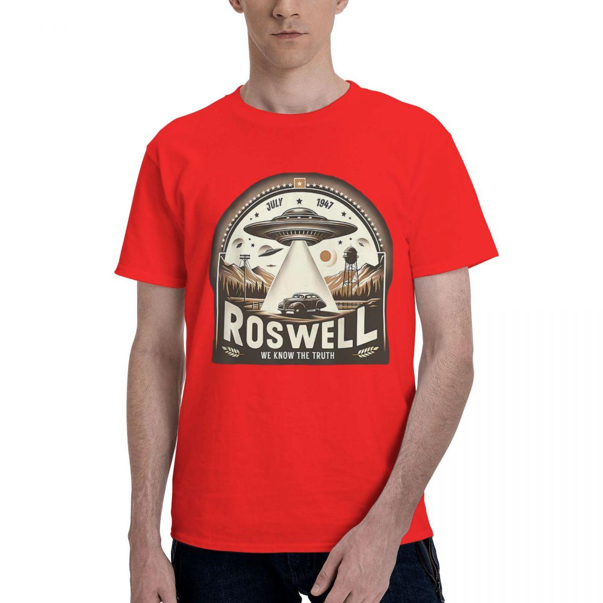 

Roswell 1947 Alien 100 Cotton Casual Breathable Confortable Anime New Gifts And TShirts Mens Shirt S
