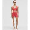 Lululemon Align  High Rise Short 4  Desert Red