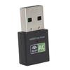 Wifi Adapter USB Receiver Ethernet 600Mbps 2.4Ghz5Ghz Dual Band Wireless Network Card Black
