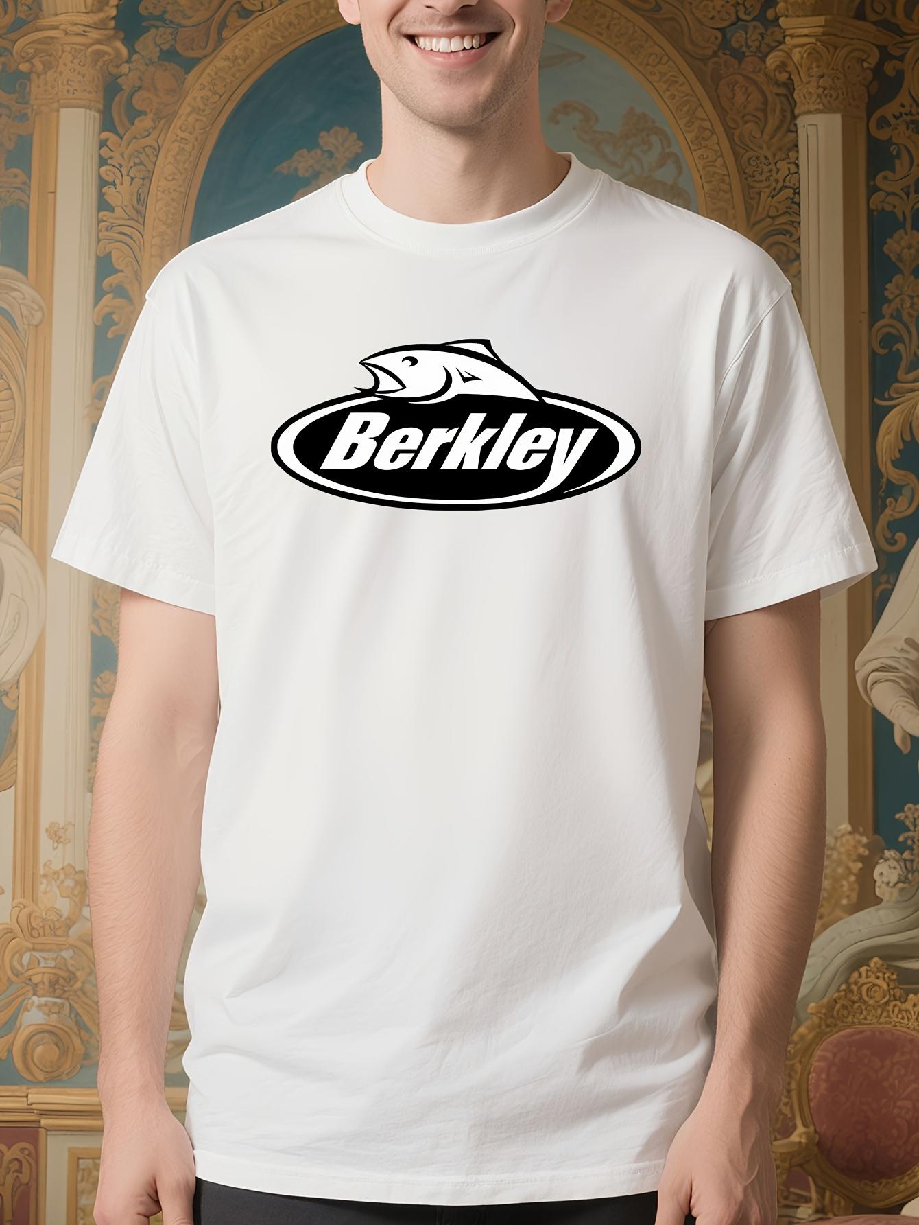 Berkley Fishing Graphic Tshirt - Heavyweight Crewneck Tee... S